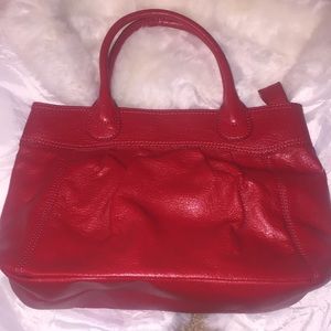 Red H&M bag
